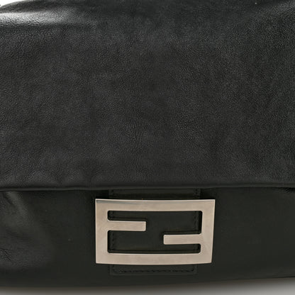 Fendi Vitello Grace Large Chain Baguette Black 8 of 10