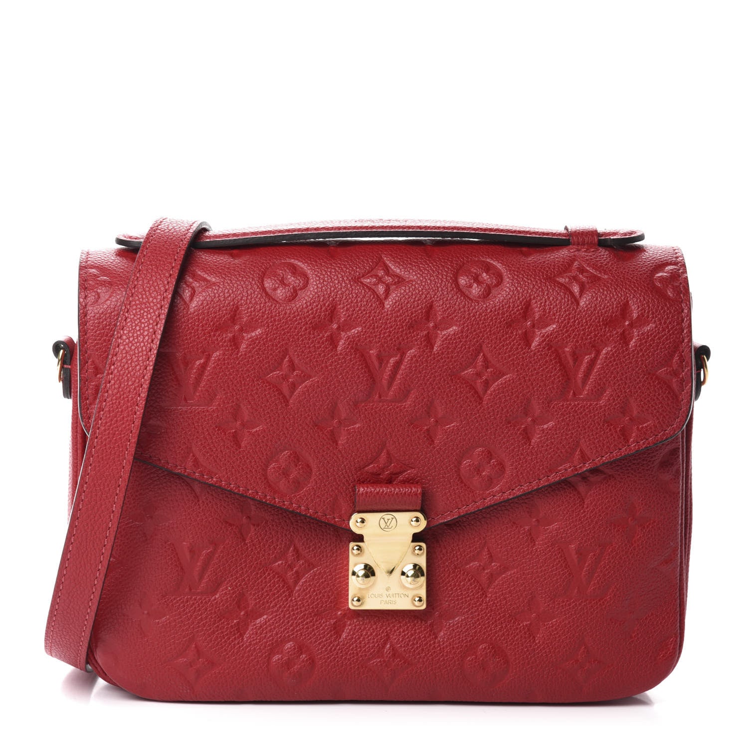 Louis Vuitton Empreinte Pochette Metis Scarlet 1 of 11