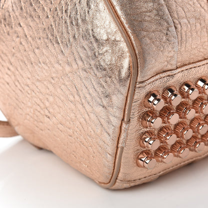 Alexander Wang Metallic Pebbled Lambskin Rockie Rose Gold Hardware 6 of 7