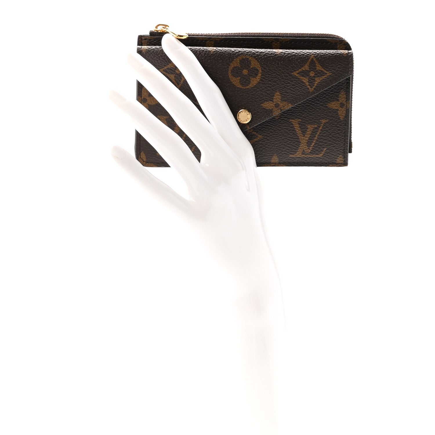 Louis Vuitton Monogram Recto Verso Card Holder Black 2 of 7