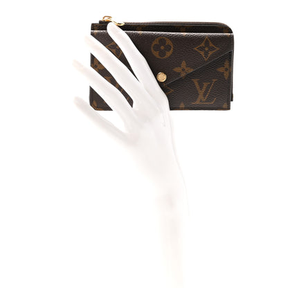 Louis Vuitton Monogram Recto Verso Card Holder Black 2 of 7