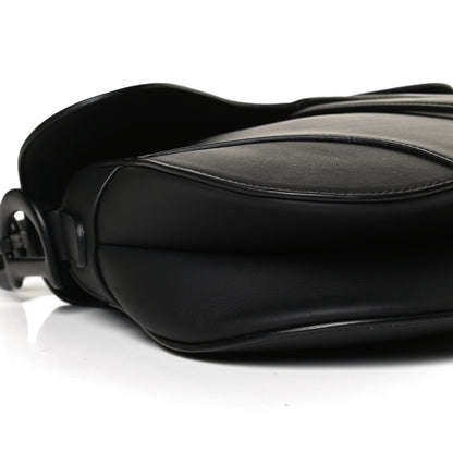 Christian Dior Ultra Matte Calfskin Saddle Bag Black 9 of 12