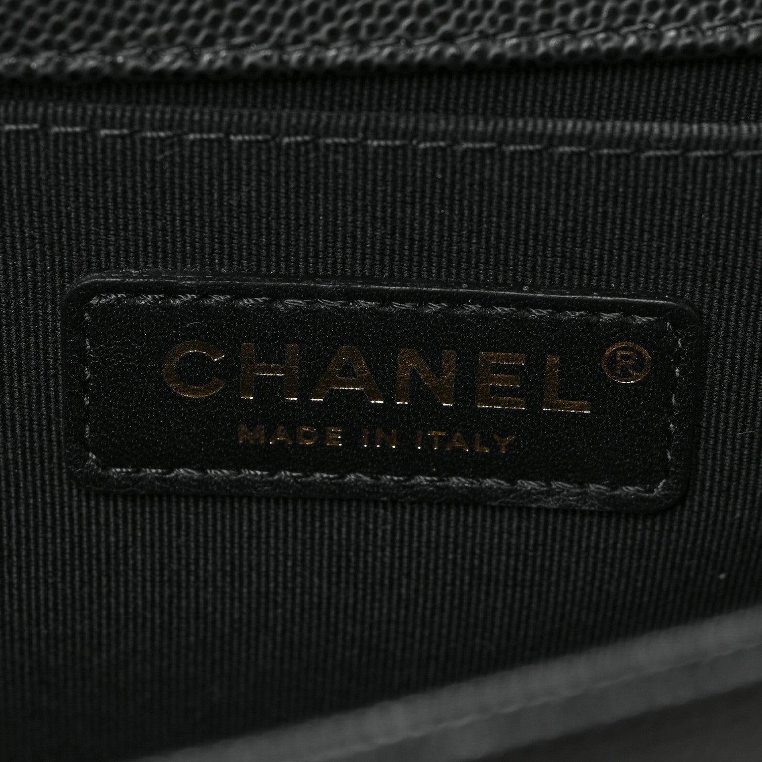 Chanel Caviar Quilted Medium Boy Flap Black 6 of 9