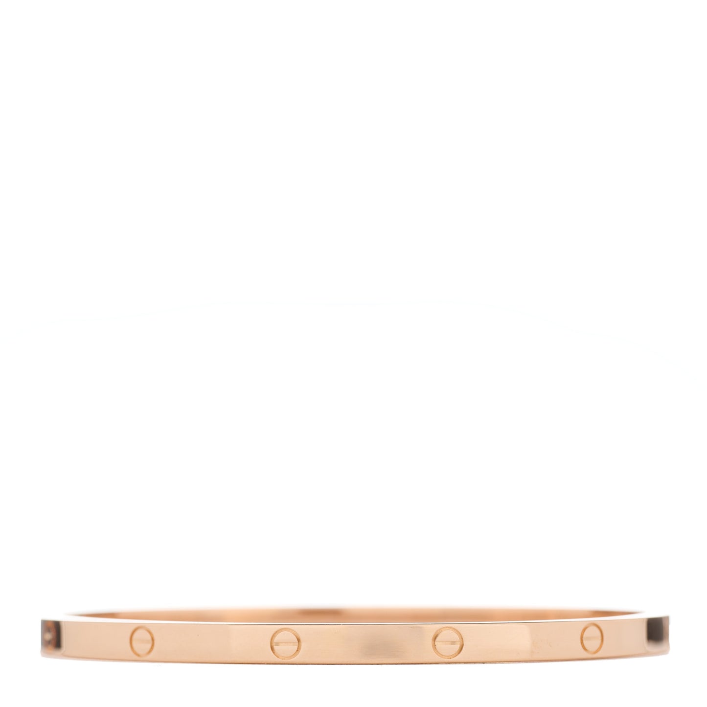 18K Pink Gold Small LOVE Bracelet 17