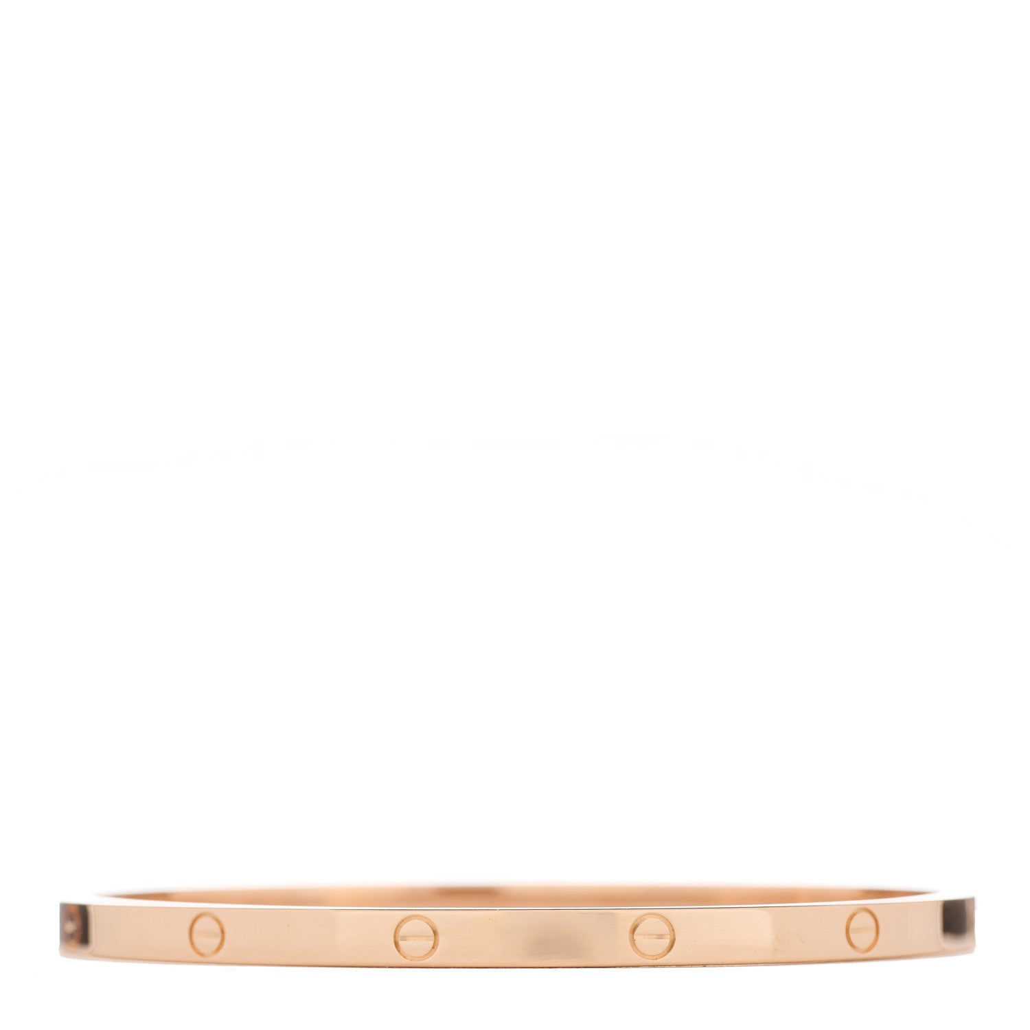 Cartier 18K Pink Gold Small LOVE Bracelet 17 1 of 5