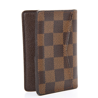Louis Vuitton Damier Ebene Pocket Organizer NM 2 of 12