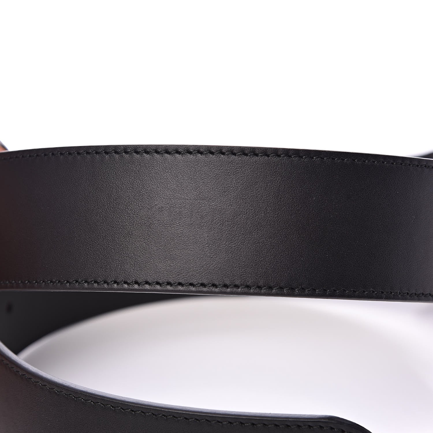 Gucci Calfskin Double G 40mm Belt 75 30 Black 6 of 7