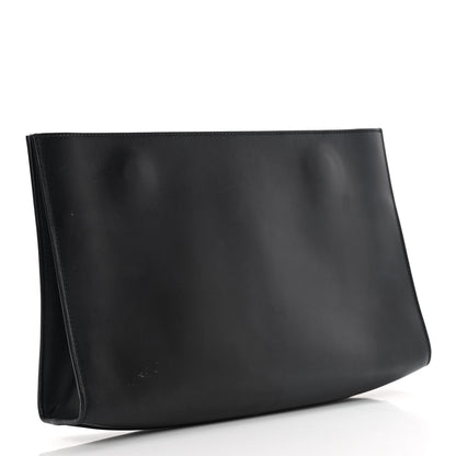 Gucci Calfskin Embossed XL Clutch Black 4 of 18