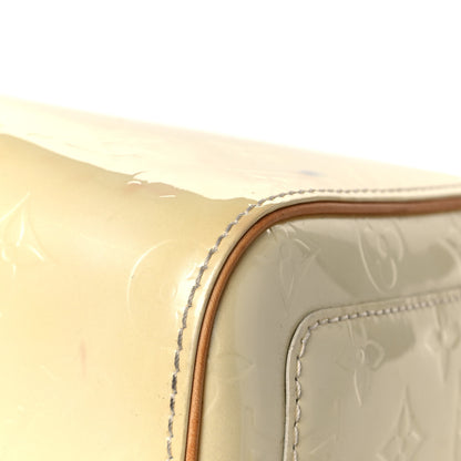 Louis Vuitton Vernis Speedy 30 Blanc Corail 6 of 11