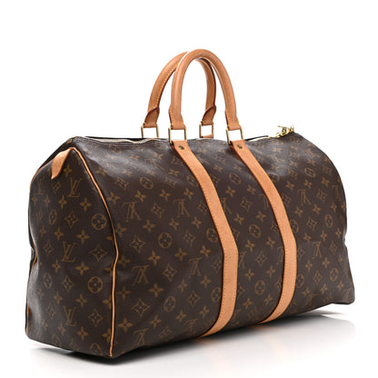 Louis Vuitton Monogram Keepall 45 3 of 16
