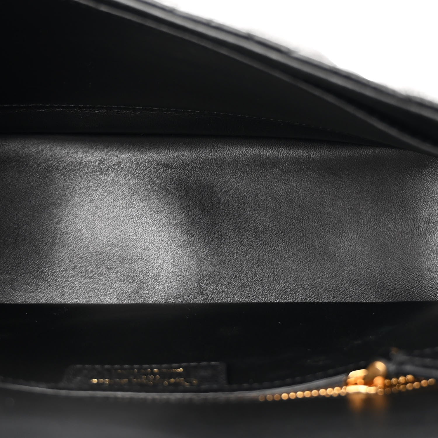 Christian Dior Calfskin Cannage Medium Caro Bag Black 5 of 14