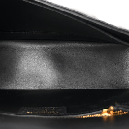 Christian Dior Calfskin Cannage Medium Caro Bag Black 5 of 14