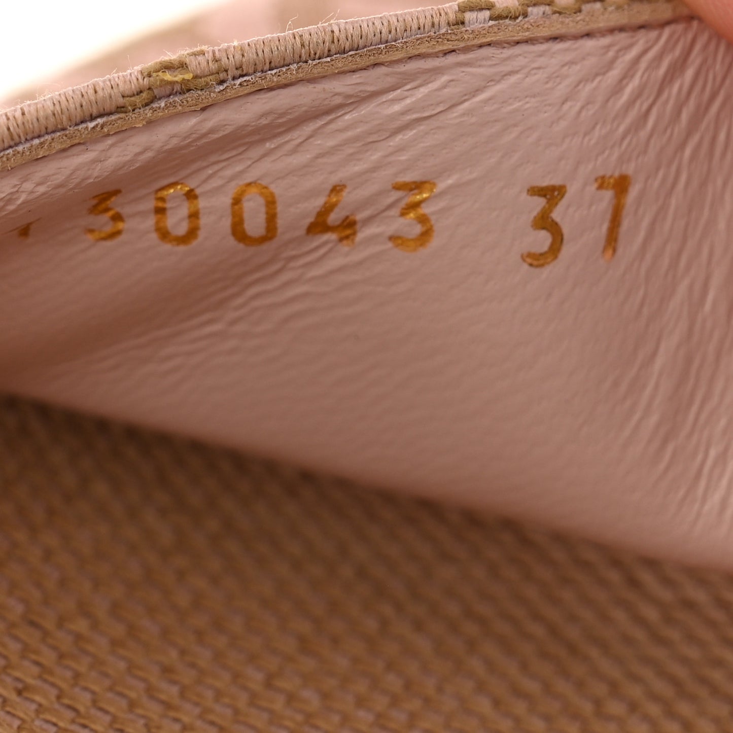 Monogram Jumbo GG Angelina Platform 55mm Slide Sandals 37 Beige Perfect Pink
