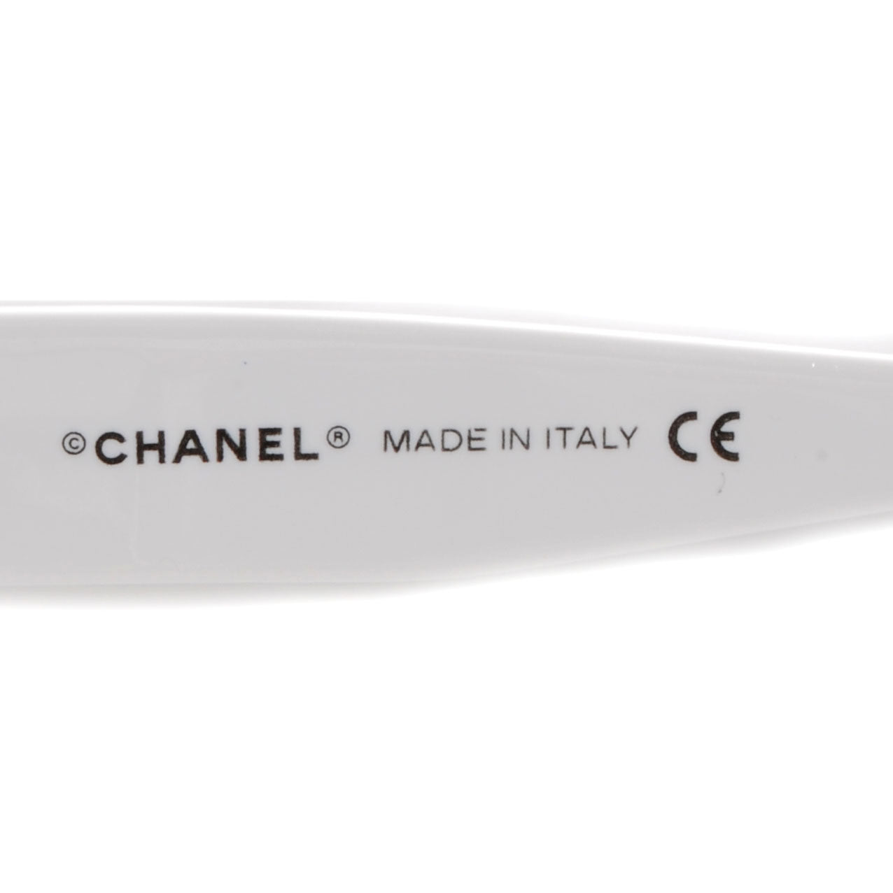 Quilted CC Mod Sunglasses 5120 Black/White