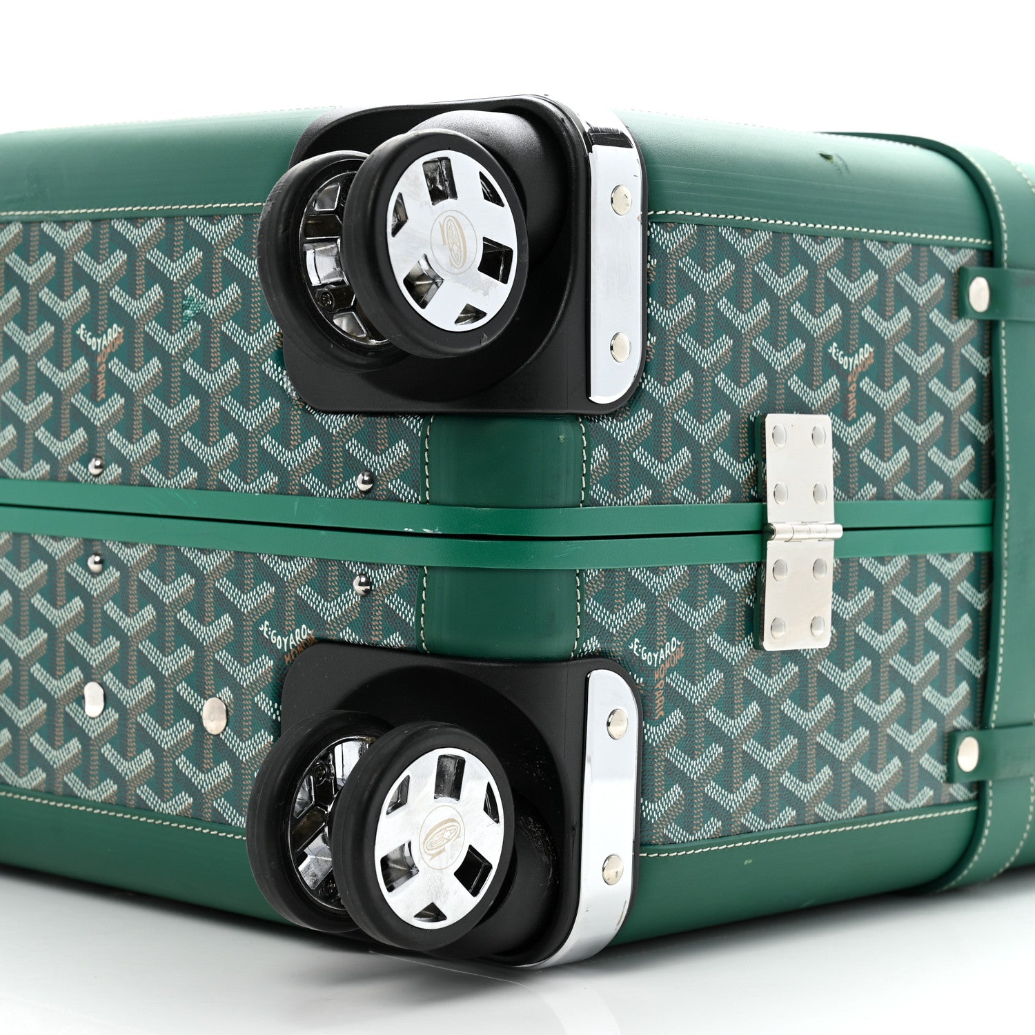 Goyard Goyardine Bourget PM Green 8 of 21
