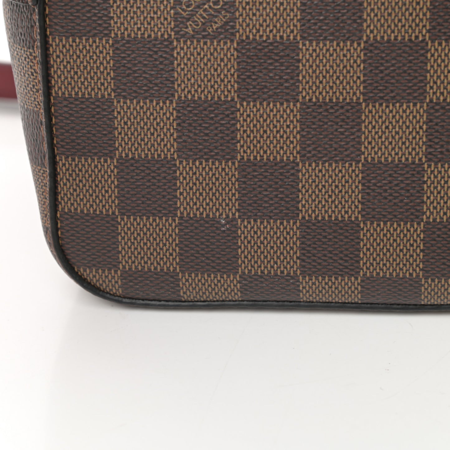 Damier Ebene Neonoe MM Cherry Berry