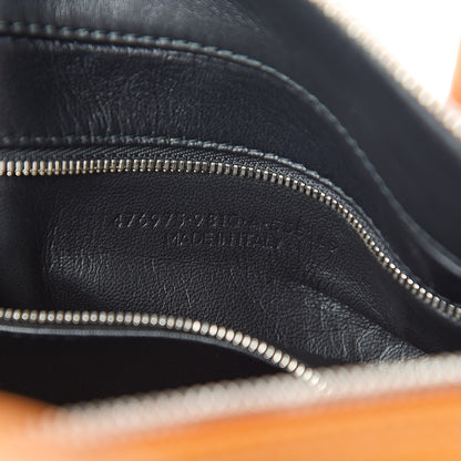 Balenciaga Calfskin S Triangle Duffle Orange 7 of 11