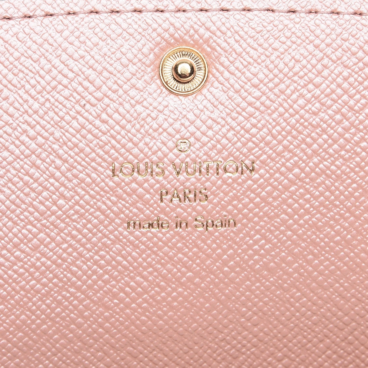 Louis Vuitton Monogram Emilie Wallet Rose Nacre 8 of 10