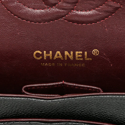 Chanel Caviar Quilted Medium Double Flap Black 6 of 16