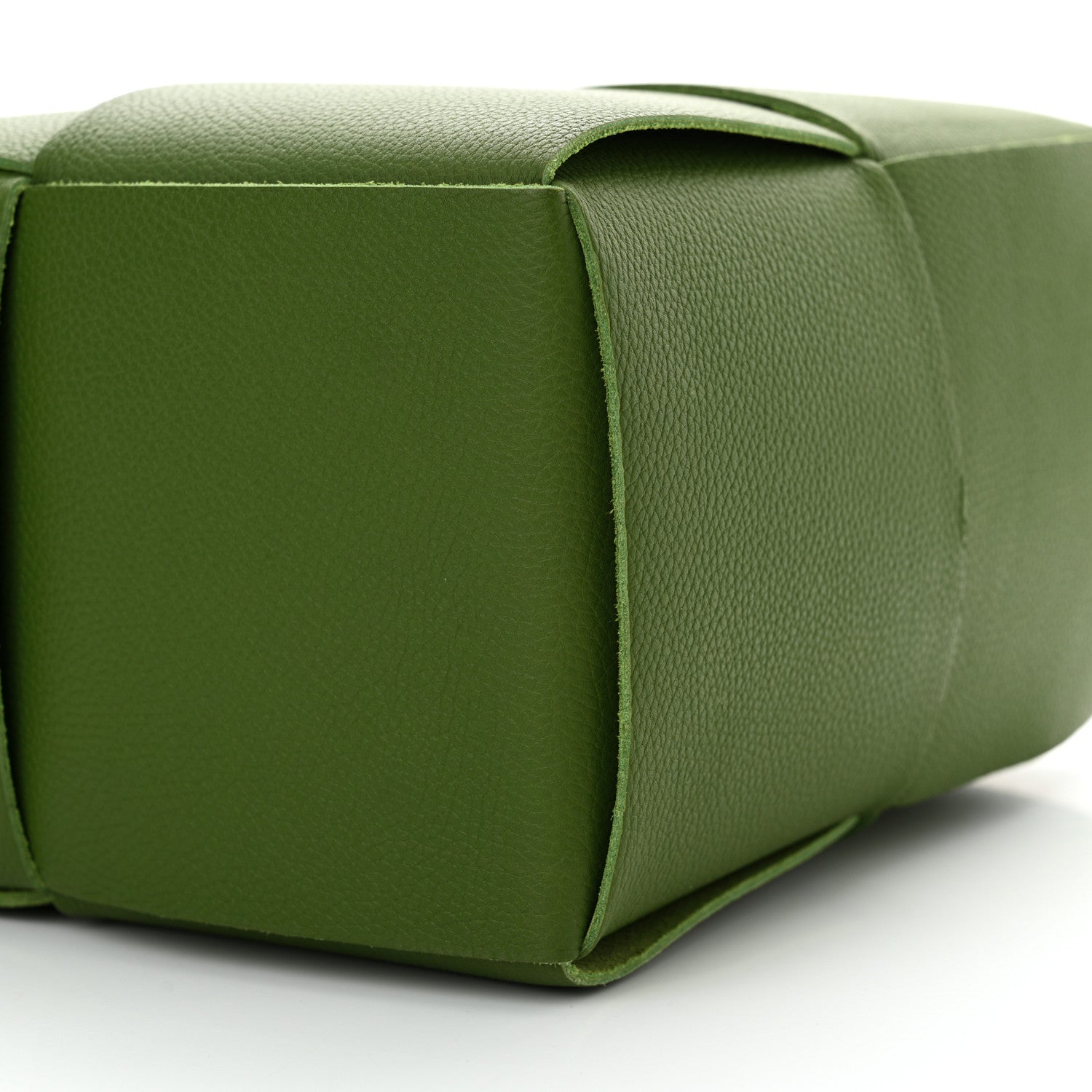 Bottega Veneta Grained Calfskin Intrecciato Small Arco Tote Avocado 11 of 11