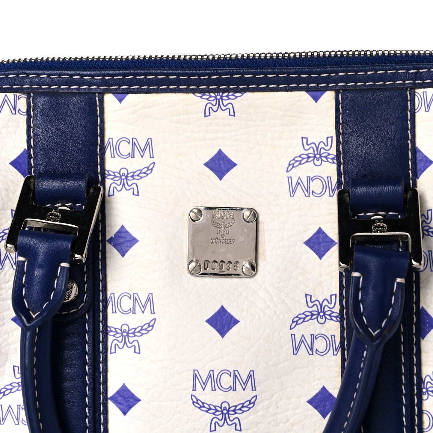 Visetos Boston Satchel Satchel White