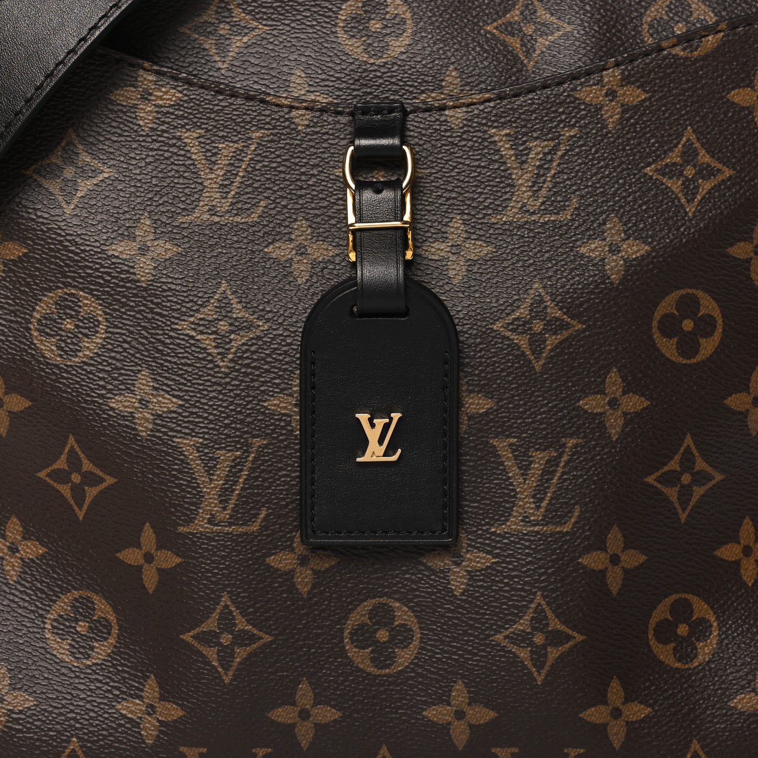 Louis Vuitton Monogram Odeon MM Black 7 of 9