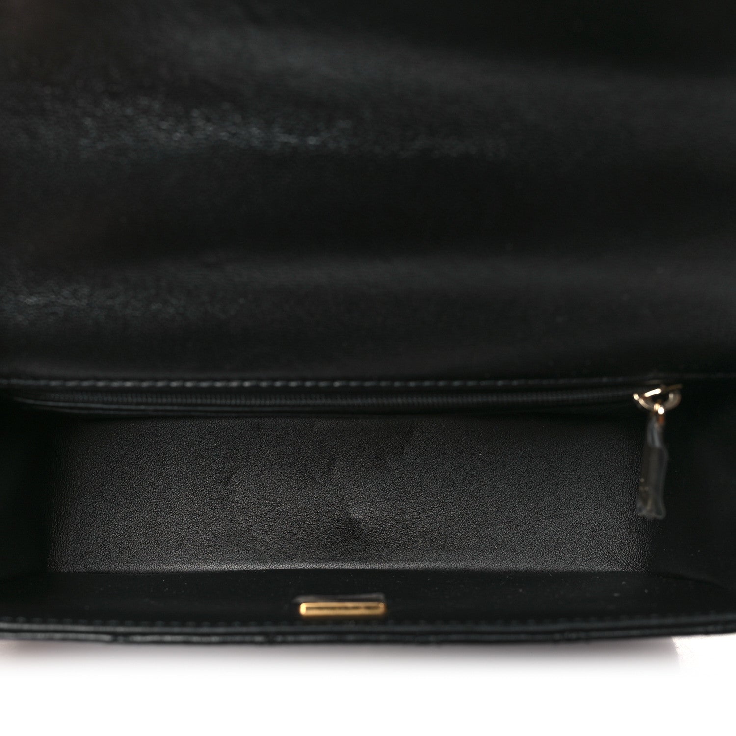 Chanel Lambskin Quilted Small Coco Pop Top Handle Flap So Black 5 of 11