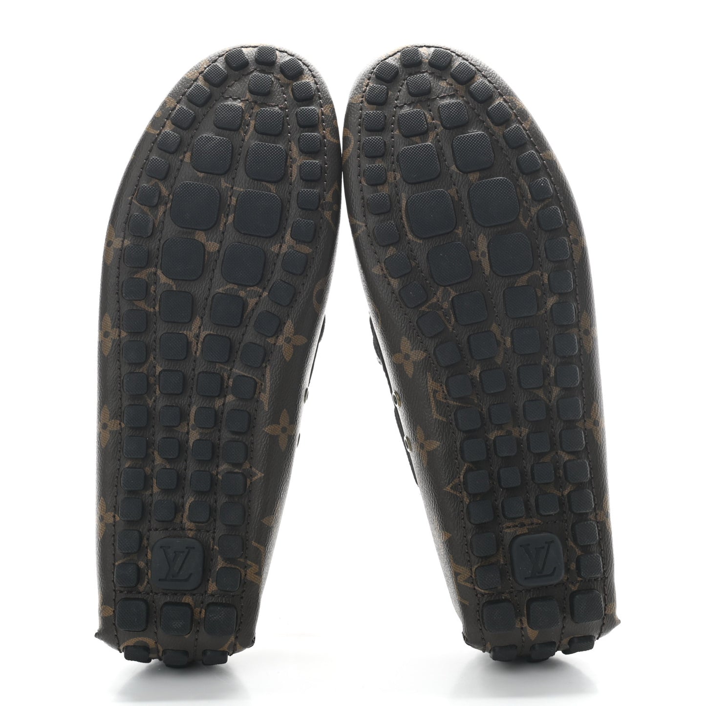 Monogram Mens Arizona Car Shoe Moccasin Loafers 8