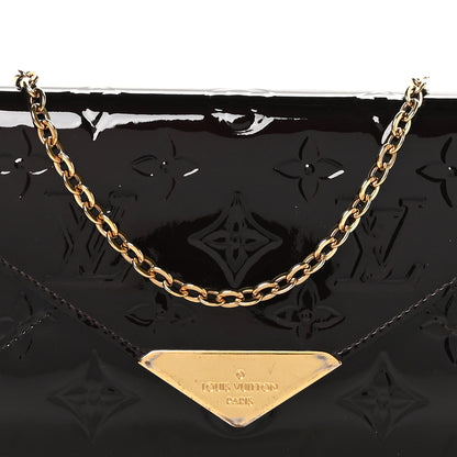 Louis Vuitton Vernis Mira MV Chain Wallet Amarante 8 of 10