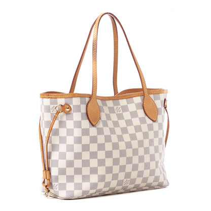 Louis Vuitton Damier Azur Neverfull PM 2 of 8