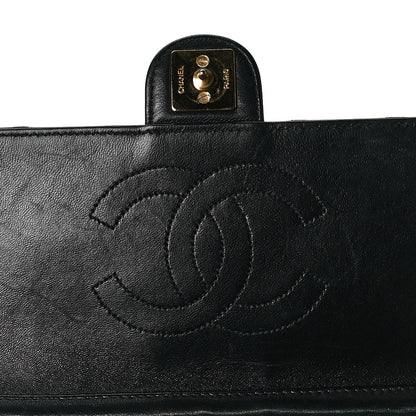 Chanel Lambskin Quilted Small Single Flap Black 6 of 7