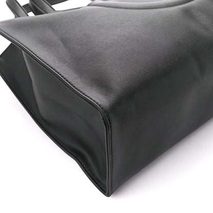 Telfar Vegan Leather Medium Shopping Bag Black 10 of 11