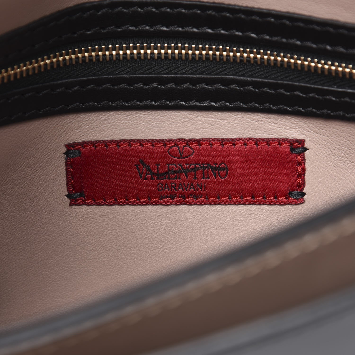 Valentino Garavani Nappa Rockstud Wristlet Clutch Black 5 of 8