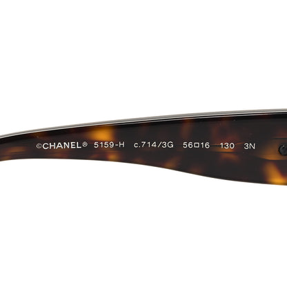 Chanel Perle Pearl Sunglasses 5159-H Tortoise 5 of 6