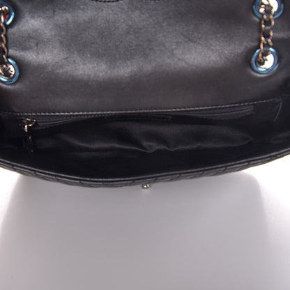 Chanel Lambskin Small CC Crossing Flap Black 5 of 8