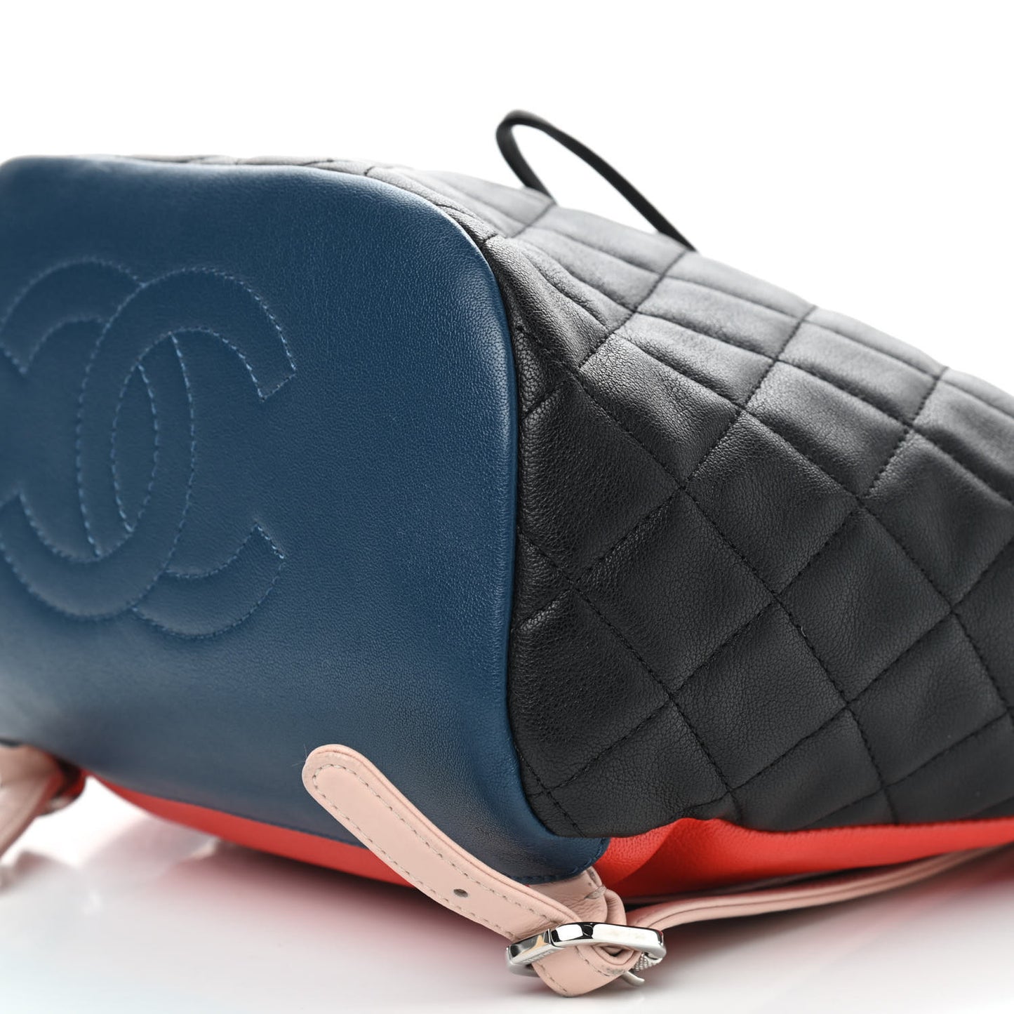 Lambskin Quilted Small Cuba Urban Spirit Backpack Black