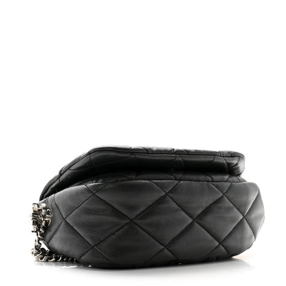 Burberry Calfskin Quilted Small Shield Shoulder Bag Slate 4 of 12