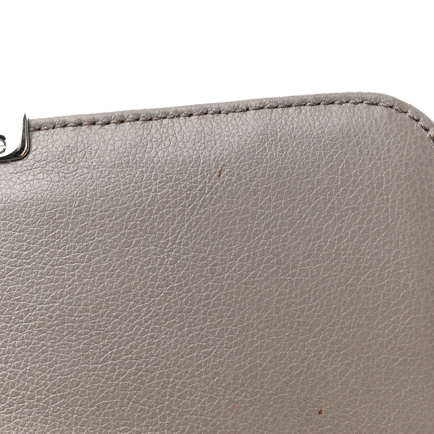 Prada Glace Calfskin Impunture Diagramme Sound Flap Chain Crossbody Bag Argilla 11 of 13