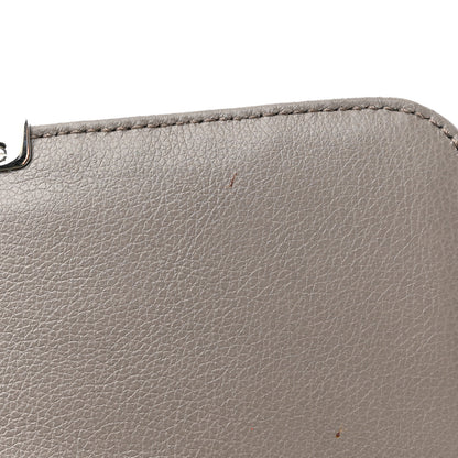 Prada Glace Calfskin Impunture Diagramme Sound Flap Chain Crossbody Bag Argilla 11 of 13