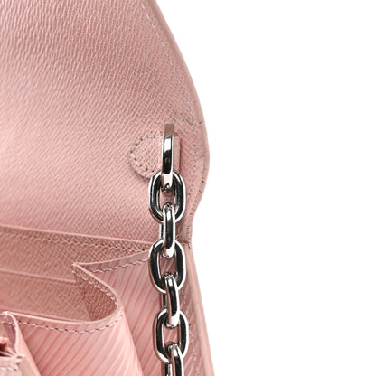 Louis Vuitton Epi Twist Chain Wallet Rose Ballerine 7 of 10
