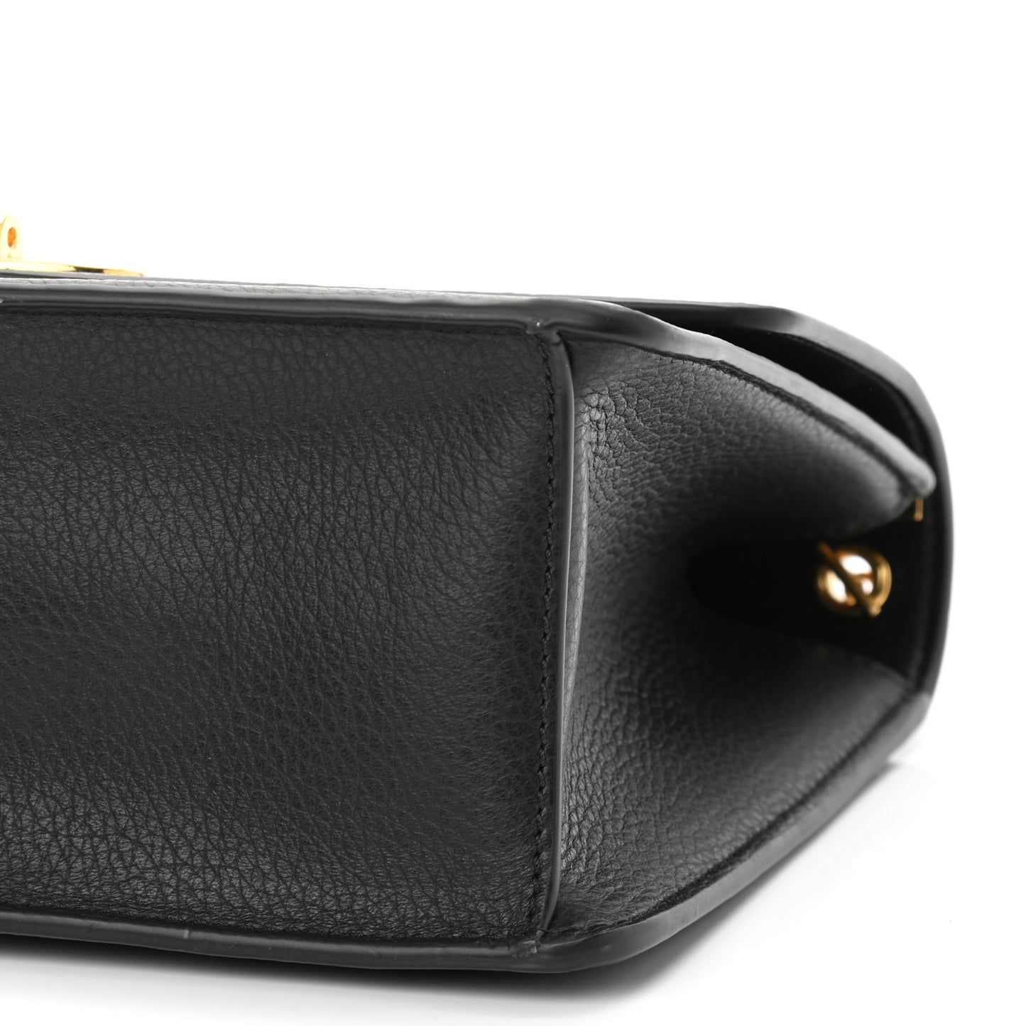Small Classic Grain Calfskin Medium Darley Black