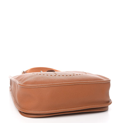 Hermes Taurillon Clemence Evelyne III GM Gold 4 of 10
