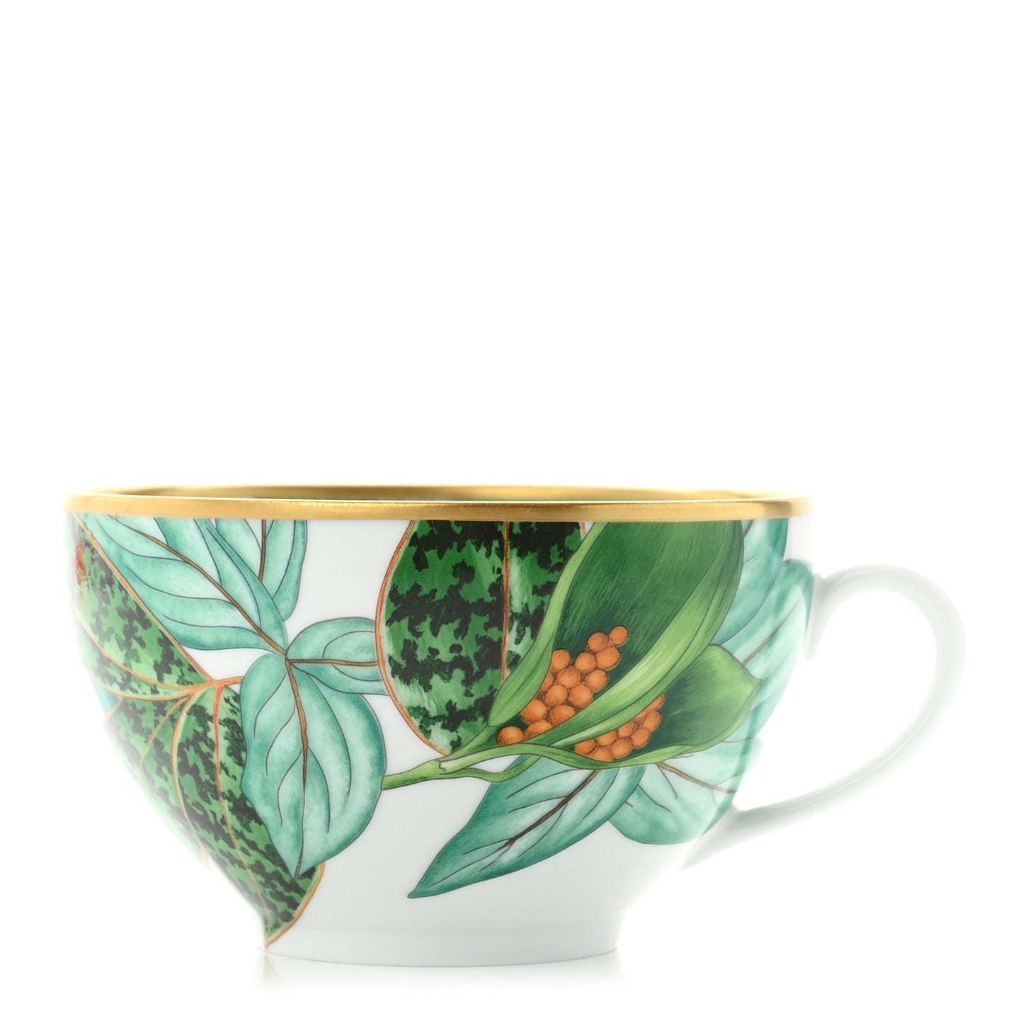 Porcelain Passifolia Tea Cup