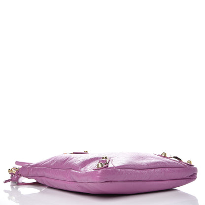 Balenciaga Agneau Giant 12 Gold Hardware Flat Crossbody Rose Berlingot 4 of 11