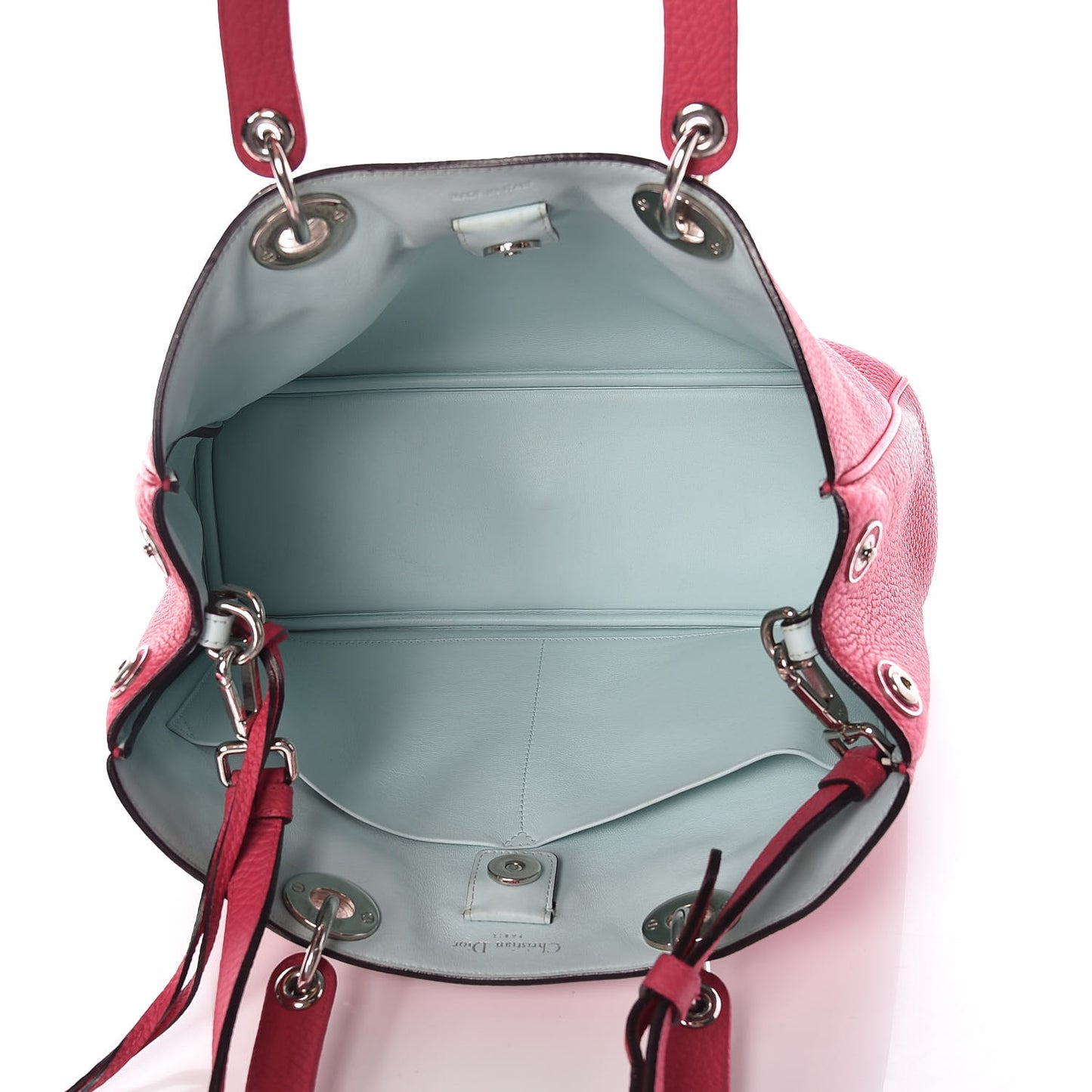 Calfskin Medium Diorissimo Bag Toxic Purple