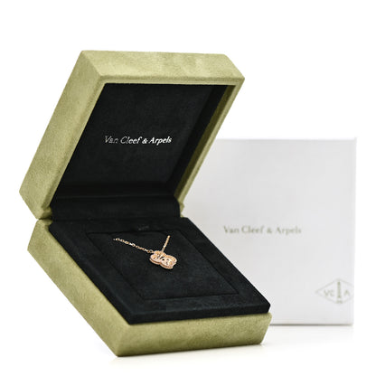Van Cleef & Arpels 18K Yellow Gold Vintage Alhambra Pendant Necklace 6 of 6