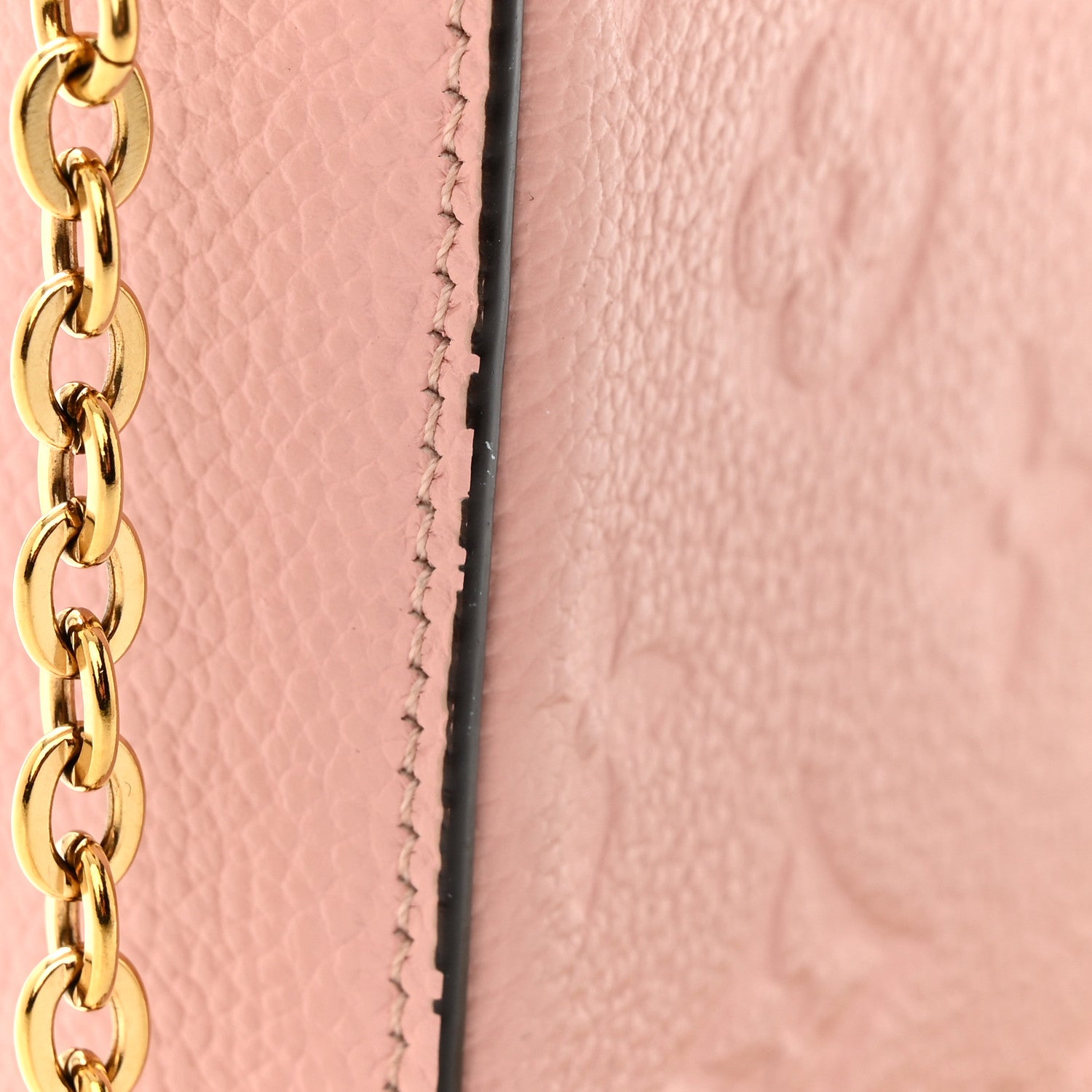 Louis Vuitton Empreinte Pochette Felicie Chain Wallet Rose Poudre 11 of 14