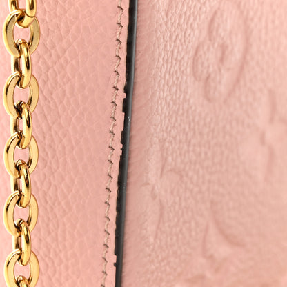 Louis Vuitton Empreinte Pochette Felicie Chain Wallet Rose Poudre 11 of 14