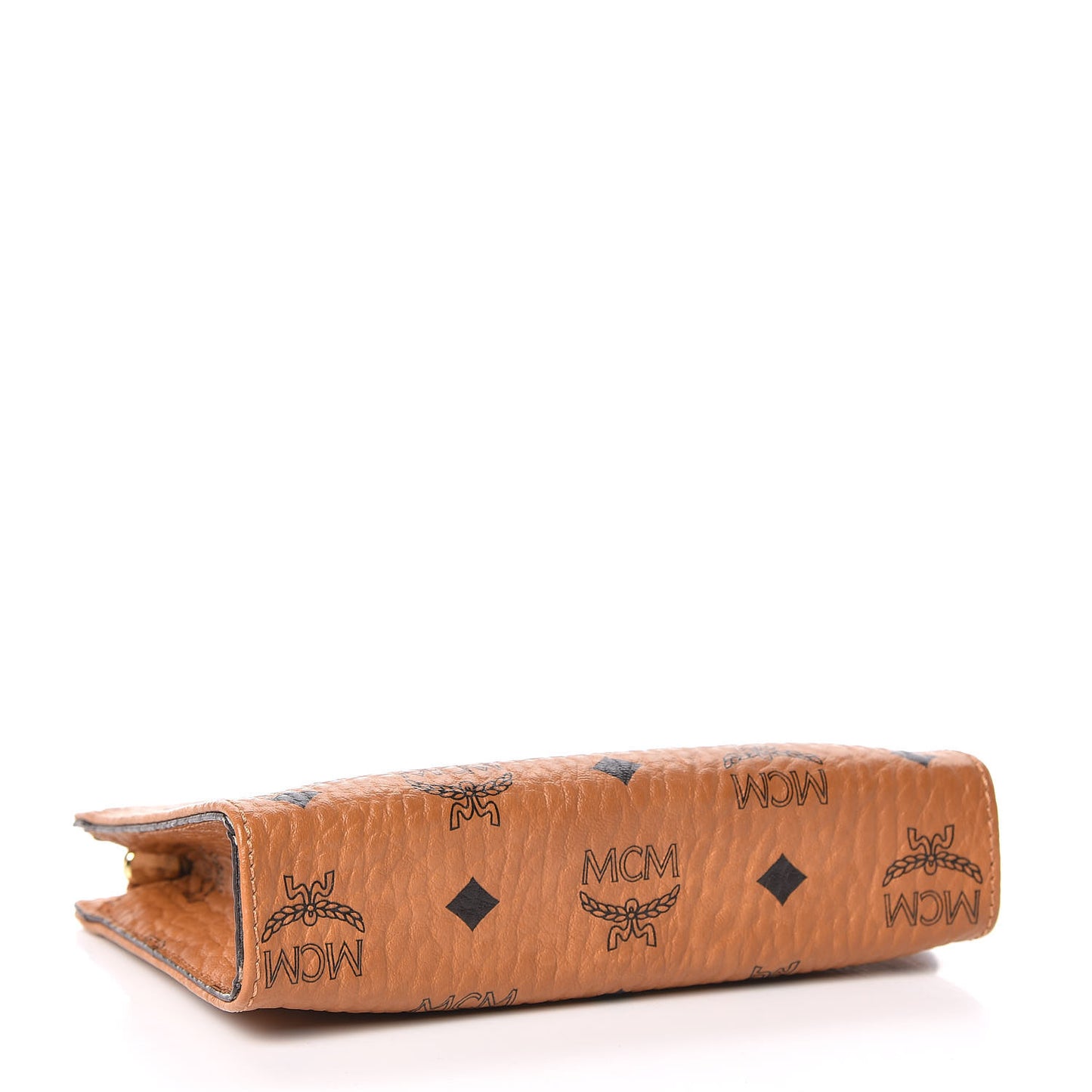 Visetos Small Zip Pouch Cognac