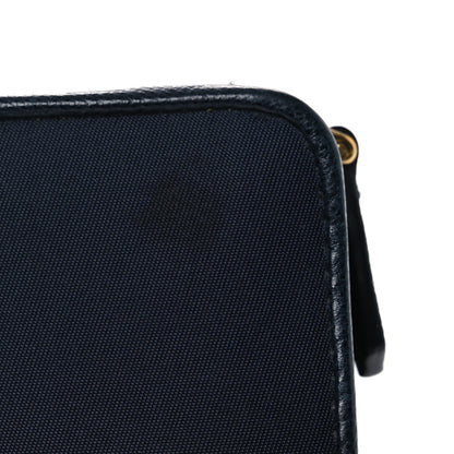 Prada Nylon Saffiano Metal Wallet Royal 9 of 10
